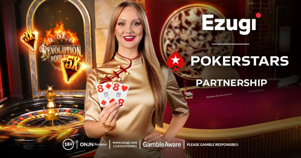Ezugi Pokerstars Partnership