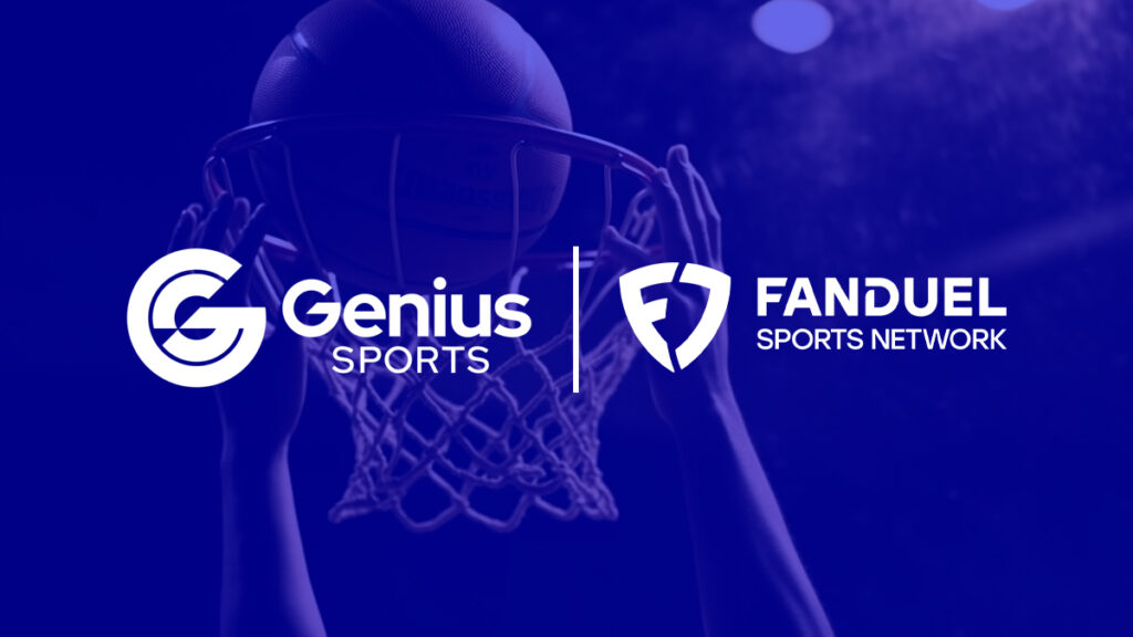 Genius Sports FanDuel AI Platform NBA WNBA Live Broadcast Data