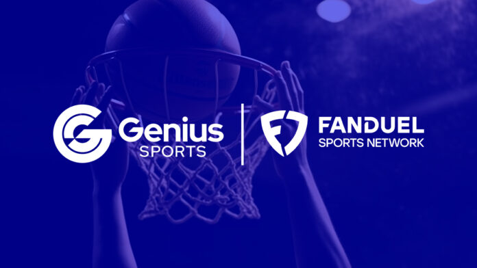 Genius Sports FanDuel AI Platform NBA WNBA Live Broadcast Data